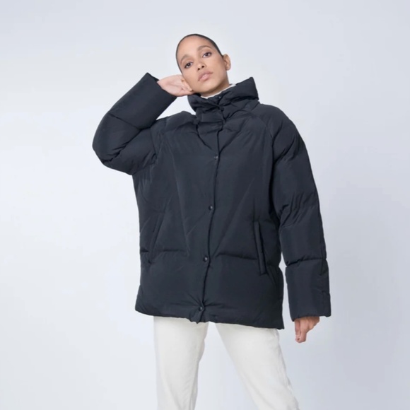 NWT! The Recycled Planet Women's Ella Jacket Size Small Black - Picture 4 of 10